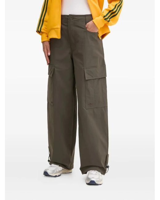 Adidas Brown Cargo Trousers