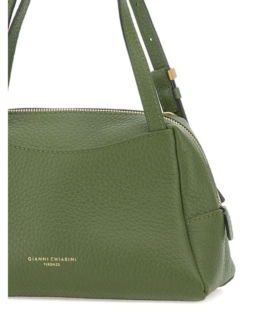 Bolso con asa y cremallera Gianni Chiarini de color Green