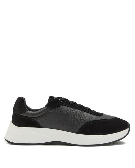 Jude Llow Black Maisona Panelled Sneakers for men