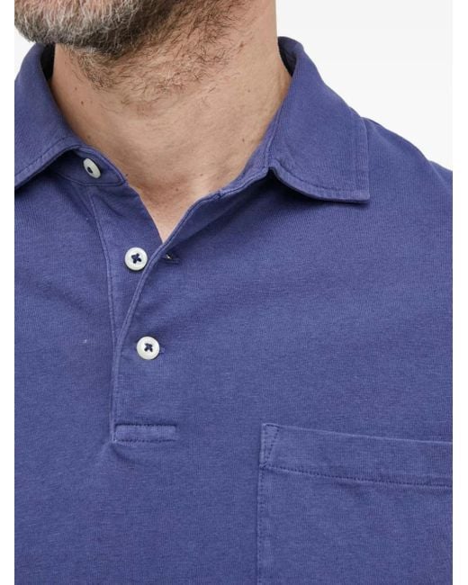 Polo Ralph Lauren Poloshirt Met Borstzak in het Blue voor heren
