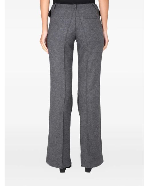 The Mannei Broek Met Split in het Gray