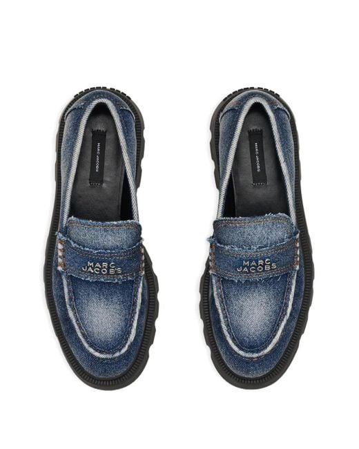 Mocassins Frankie Marc Jacobs en coloris Blue