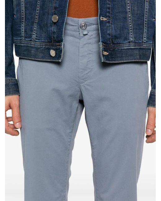 Jacob Cohen Blue Bobby Trousers for men