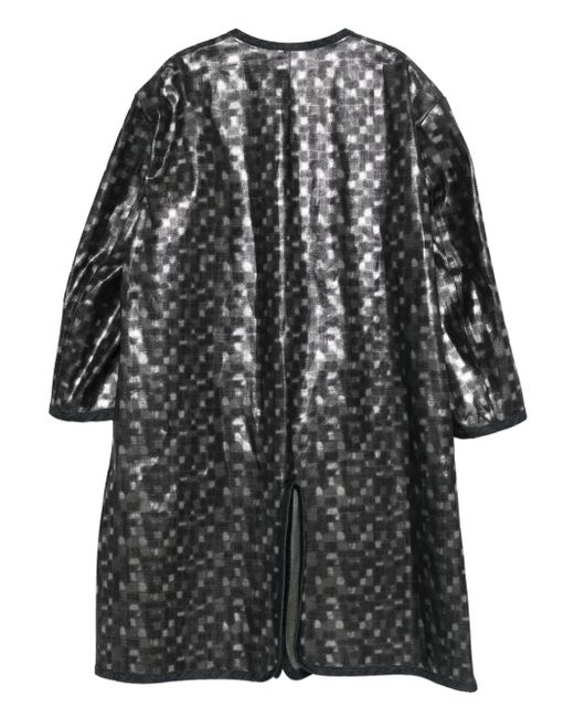 Comme des Garçons Black Buttoned Panelled Coat for men