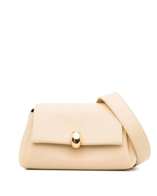 Jil Sander Natural Leather Shoulder Bag