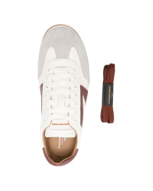 Alexander Smith Pink Thames Sneakers for men