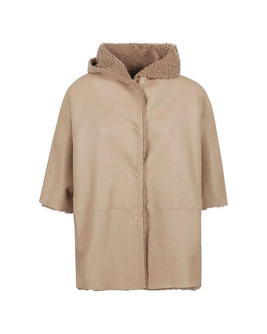 Enes Natural Alice Shearling Jacket