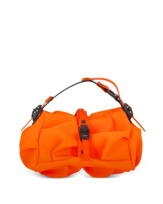 Sac À Main À Design Drapé Innerraum en coloris Orange