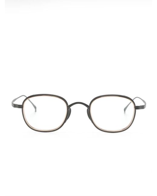 Kame Mannen Gray Brille Mit Eckigem Gestell