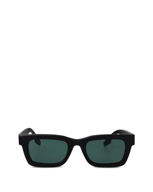 Vision Of Super Green The Rider Rectangle-Frame Sunglasses