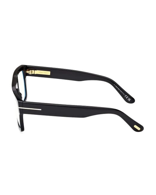 Tom Ford Brown Square-Frame Glasses