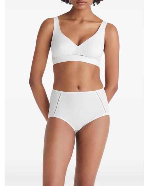 Eres White Brina High-Waisted Briefs