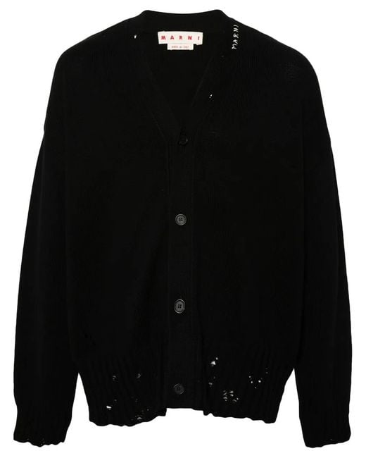 Marni Black Sweaters for men