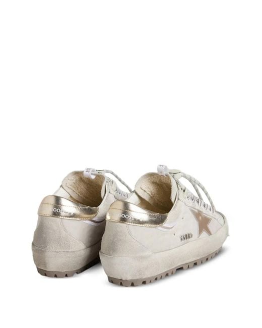 Golden Goose Deluxe Brand White Super-Star Ski Sneakers