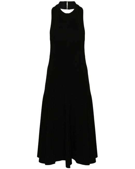 Jacquemus Black La Robe Favola' Long Dress