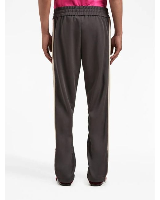 Palm Angels Gray Classic Track Pants for men