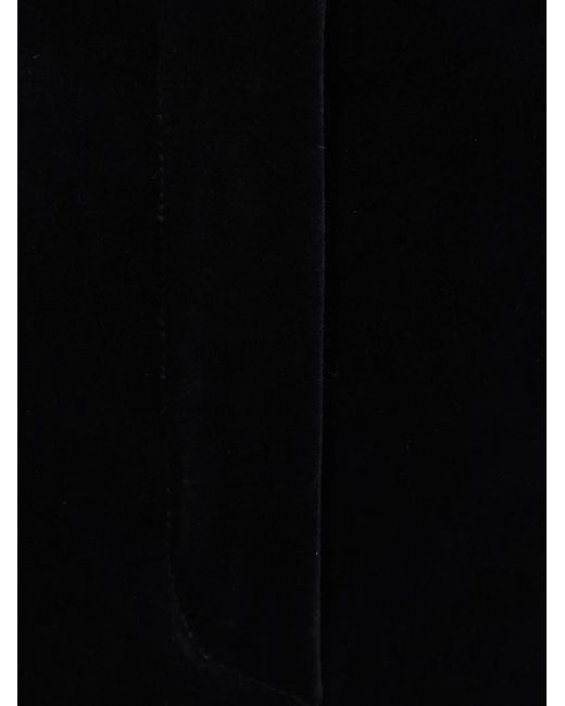 Max Mara Black Vetrino Stripe-detail Trousers
