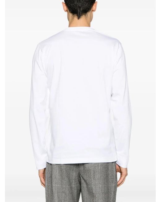 Sunspel White Crew-Neck Cotton T-Shirt for men