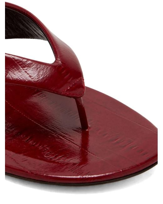 Le Monde Beryl Brown Leather Wedge Sandals