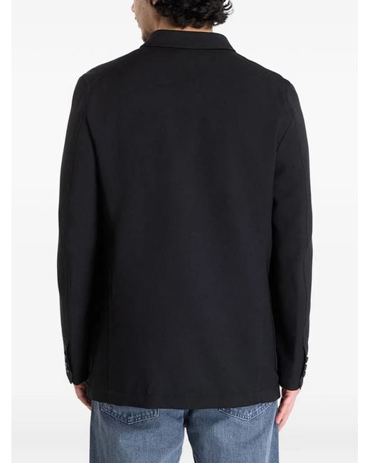 Comme des Garçons Blue Zip-Closure Jacket for men
