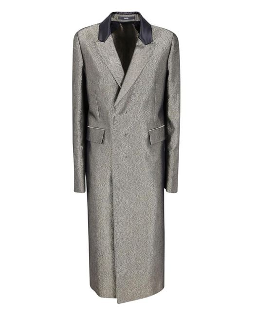 Abrigo Con Doble Botonadura SAPIO de color Gray