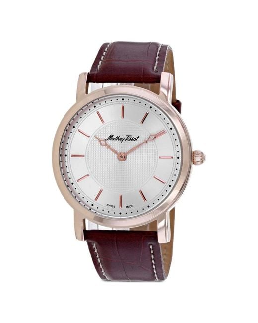 Mathey-Tissot Gray City 42Mm Watch