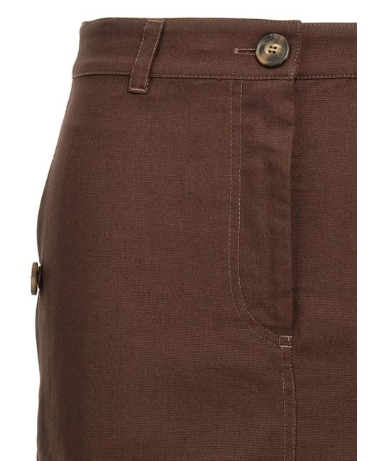 Weekend by Maxmara Brown Joan Skirt