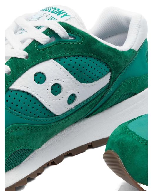 Saucony Green Shadow 6000 Perforated Sneakers for men