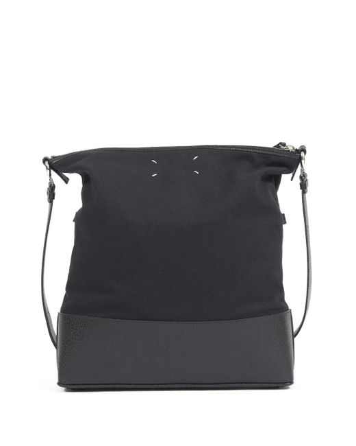 Maison Margiela Black Medium 5Ac Foldable Shoulder Bag
