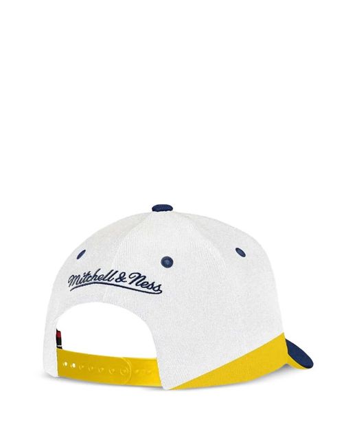 Mitchell & Ness Blue Retrodome Pro Graphic-Print Snapback Cap for men