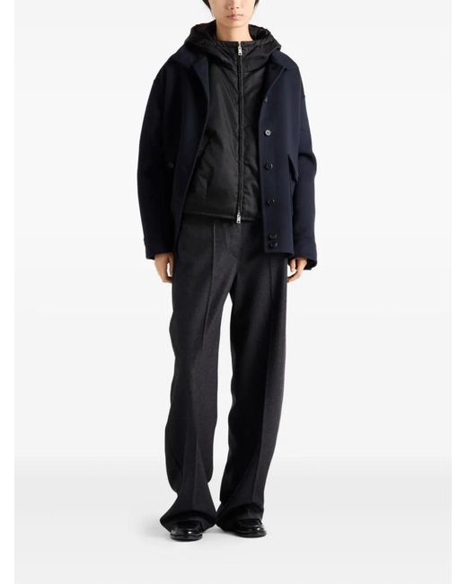 Prada Black Re-Nylon Blouson Jacket