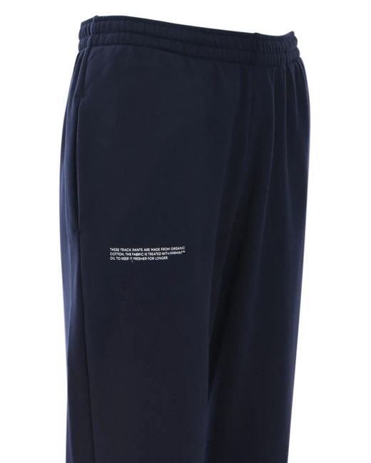 PANGAIA Blue Logo-Print Track Pants
