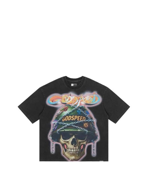 Godspeed Black Badges Of Honor Graphic-Print T-Shirt for men