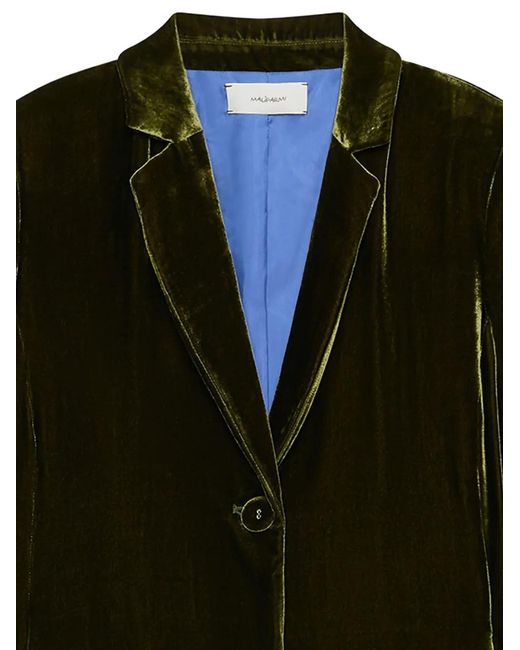 Maliparmi Black Single-Breasted Jacket