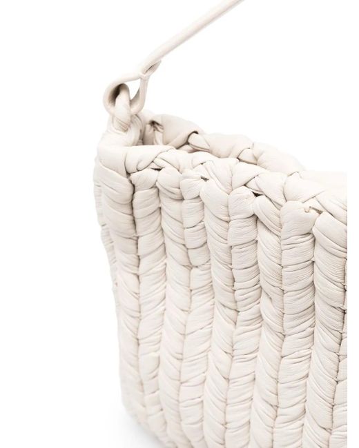 Nanushka White The Square Shoulder Bag