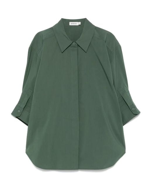 Jonathan Simkhai Green Gemma Hemd