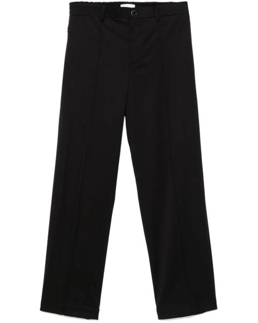 Helmut Lang Black Wide-Leg Trousers for men