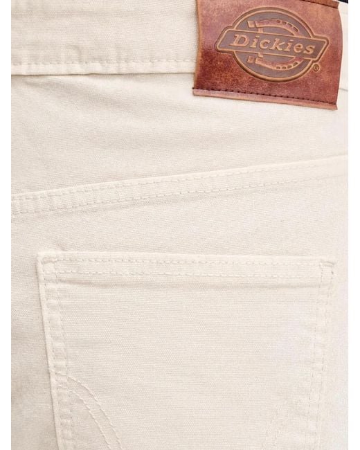 Dickies Natural Logo-Patch Jeans