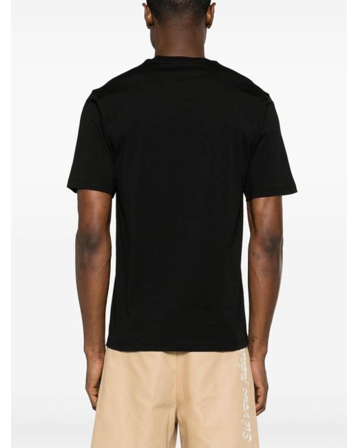 T-shirt con stampa Teddy Bear di Moschino in Black da Uomo