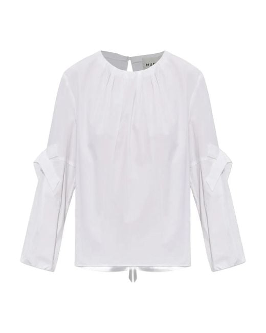 Munthe White Raelyn Blouse