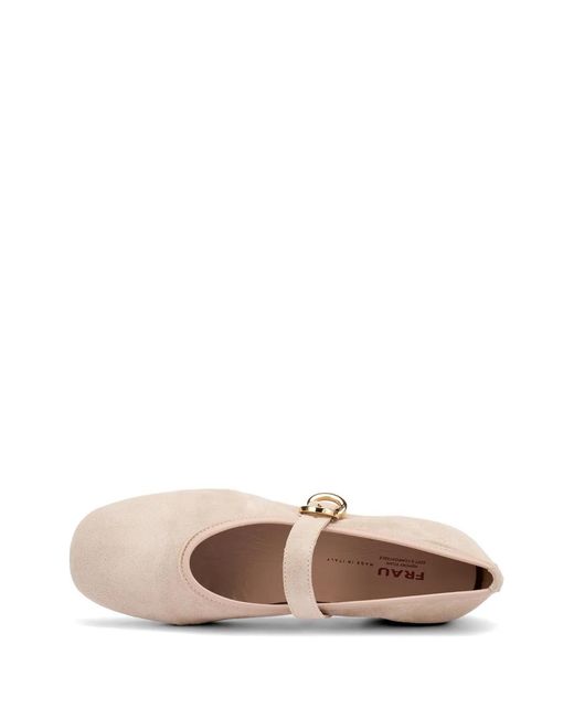 Frau Natural Suede Ballet Flats
