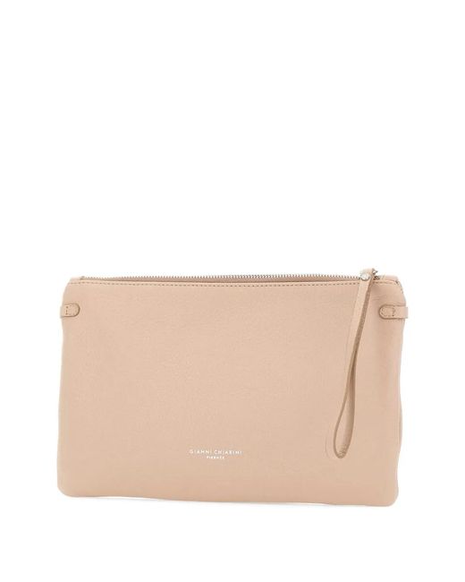Gianni Chiarini Natural Hermy Clutch Bag