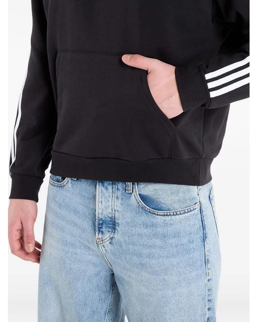 Adidas Blue Adicolor Classics Trefoil Hoodie for men