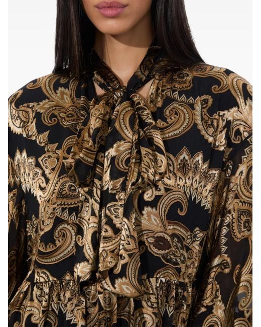 Alice + Olivia Natural Opal Minikleid