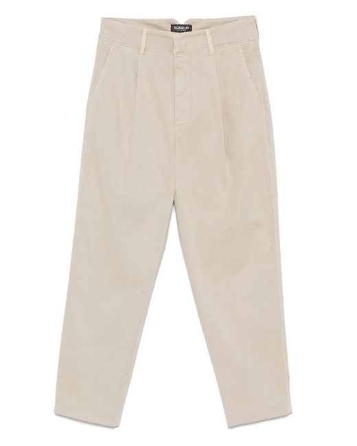 Pantalones plisados Dondup de color White