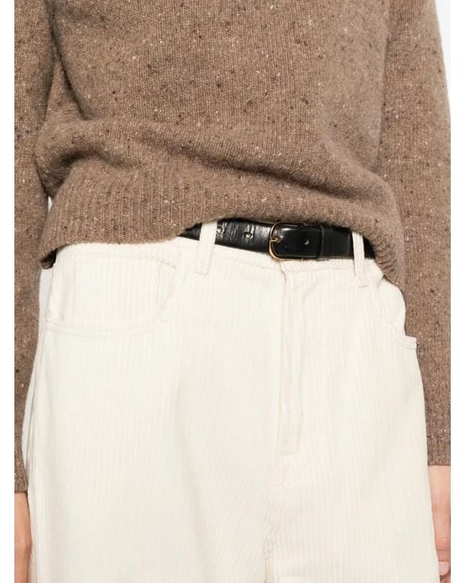 Rohe White Bruun Corduroy Trousers