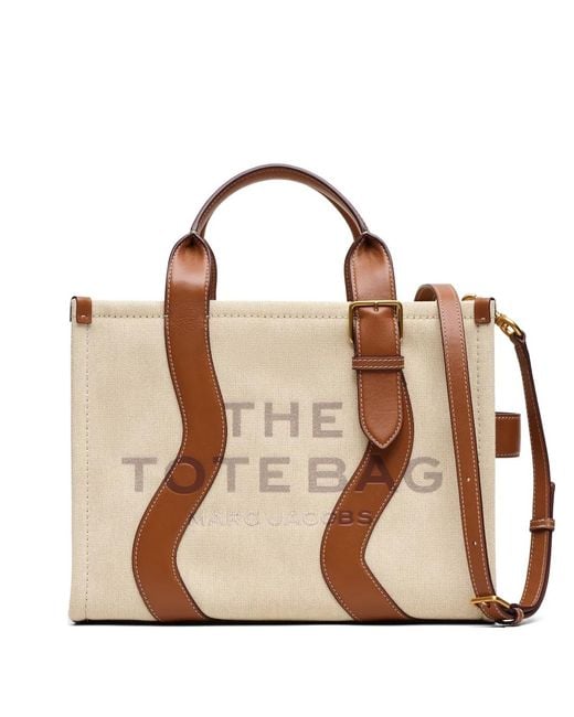 Marc Jacobs Natural Medium The Wavy Tote Bag