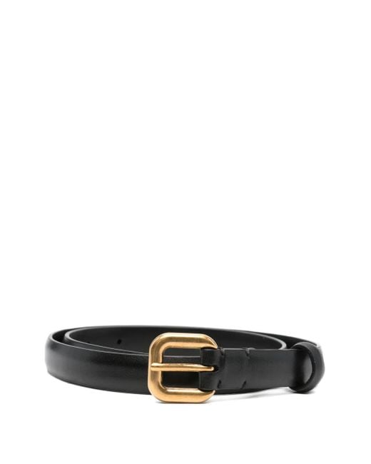 Wardrobe NYC White X Rhw Buckle Leather Belt