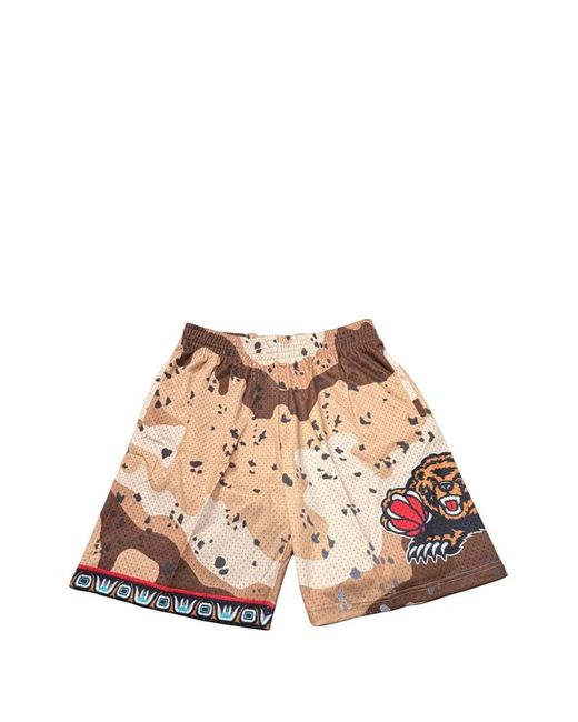 Mitchell & Ness Pink Vancouver Grizzlies 1998 Shorts for men
