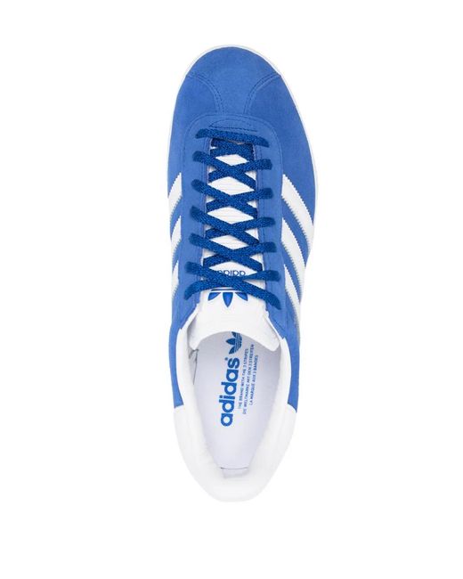 Adidas Blue Gazelle 83 Low-Top Sneakers